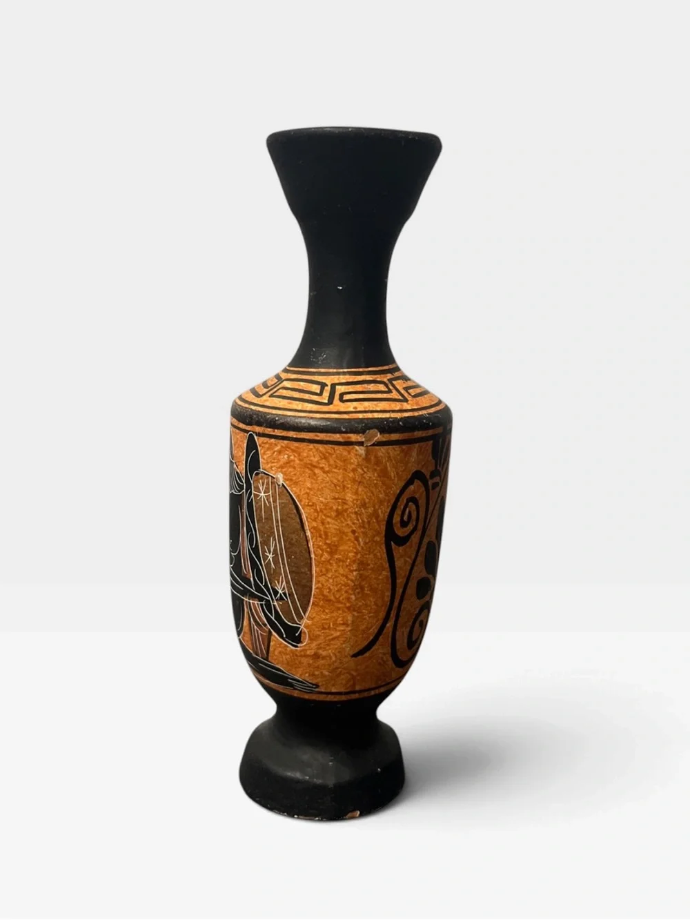 Grecian Vase Ceramic Terracotta Greece Decor Greek Pitcher Pot Greece Folk Art